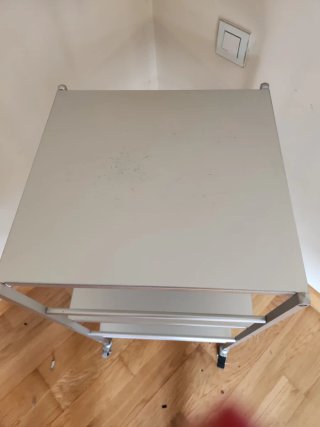 Carrito auxiliar 3 estantes con ruedas 45x45x80