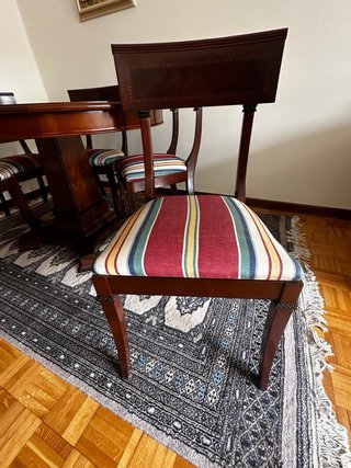 Mesa comedor extensible + 6 sillas