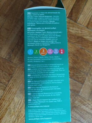 Biberón Philips Avent Natural 240ml sin estrenar