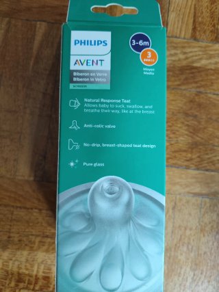 Biberón Philips Avent Natural 240ml sin estrenar