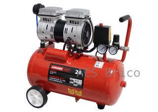 Compresor Aire Silencioso 24 L - 0,75 Hp - 09368 - Mader