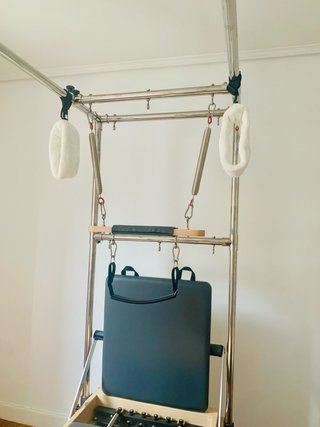 Reformer Pilates Madera Arce con todo incluido.