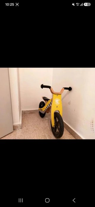Bicicleta de madera sin pedales N.Y.C. CAB