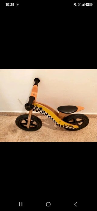 Bicicleta de madera sin pedales N.Y.C. CAB