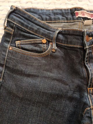 Lote 2 pantalones vaqueros y marrones.