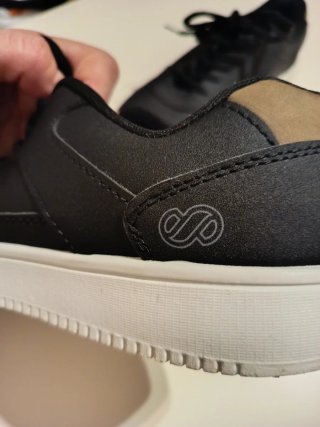Zapatillas casual hombre negras T.39