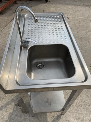 Fregadero industrial acero inoxidable