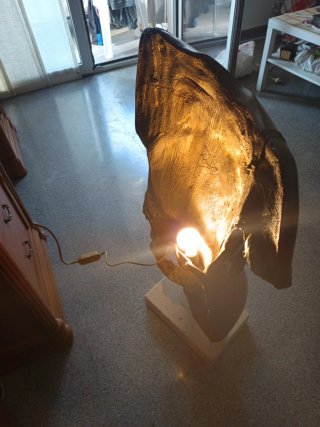 Escultura firmada Aló 85 por Cristian defais dispo