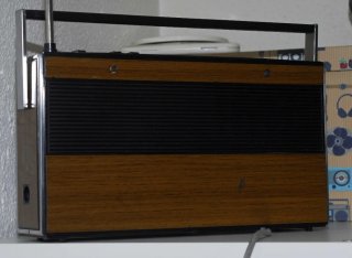 Radio Nordmende Galaxy Mesa 2202. Funcionando