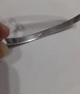 Pulsera plata jaspe NUEVA