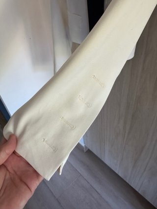 Chaqueta Zara Blanca y Negra