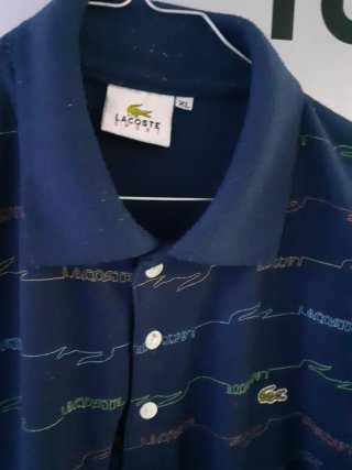 Camiseta Lacoste Azul Talla XL