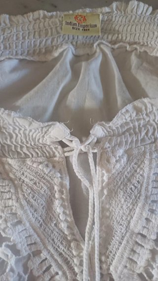 Copricostume Indian Emporium bianco taglia unica