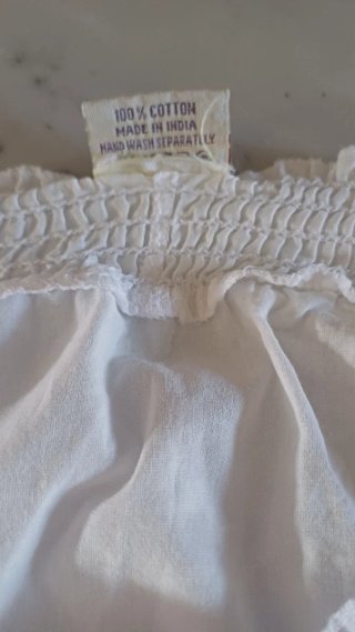 Copricostume Indian Emporium bianco taglia unica