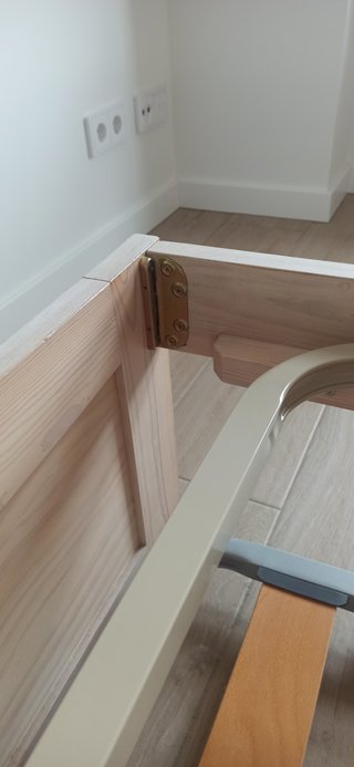 Cama nido de madera, estilo nórdico.