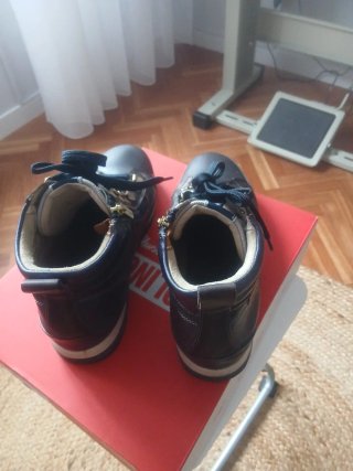 Botines Pikolinos Azul/Gris