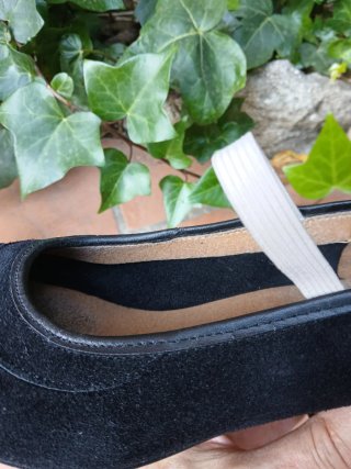 Zapatos Baile Español Piel Negros