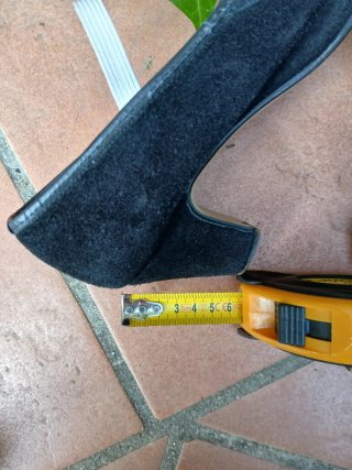 Zapatos Baile Español Piel Negros