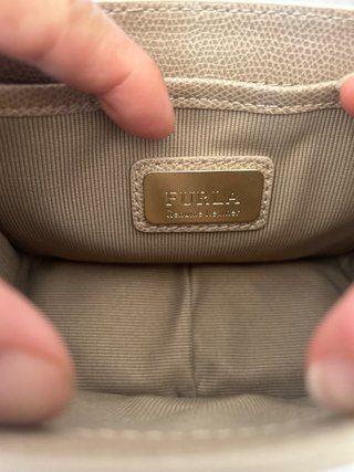 Bolso Furla Beige Dorado