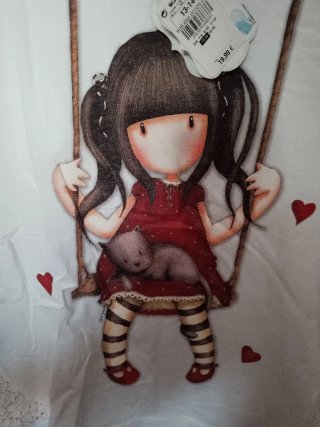 Camiseta Gorjuss Niña Manga Larga