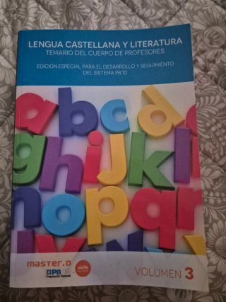 Oposición Lengua/Literatura.LOMLOE