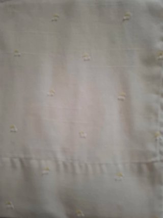 Cortinas blancas de tela