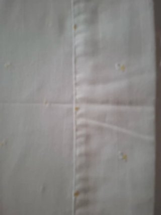 Cortinas blancas de tela