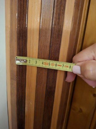 Alfombra de bambú y madera (2m X 3m)