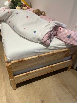 Cama nido con 2 colchones Ikea