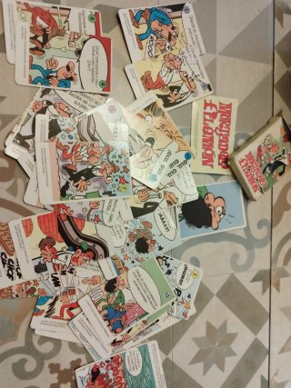 Baraja Cartas Mortadelo y Filemón 1994