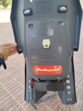 Silla bici niño Polisport
