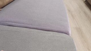 Sofá 3 plazas 240cm gris extraíble