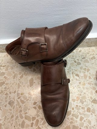 Zapatos hebillas Marrones