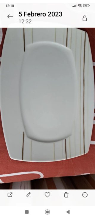 Vajilla Santa Clara Porcelana España