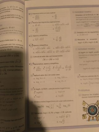 Matemáticas B, 4 secundaria, Revuela