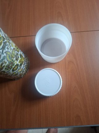 Termo retro vintage floral
