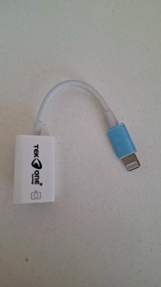 Adattatore OTG Lightning to USB Tek One per iphone