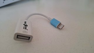 Adattatore OTG Lightning to USB Tek One per iphone
