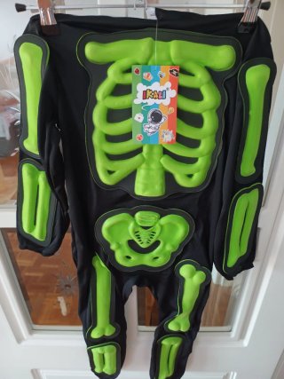 Disfraz Esqueleto Halloween Ikali