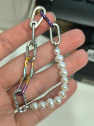 2 Pulseras Pandora Corazón Perlas y bolitas