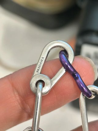 2 Pulseras Pandora Corazón Perlas y bolitas