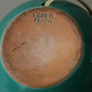 Lámpara de cerámica esmaltada