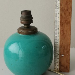 Lámpara de cerámica esmaltada