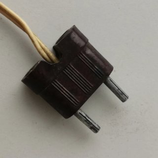 Lámpara de cerámica esmaltada
