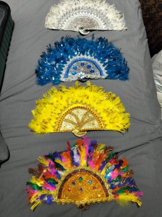 Abanicos para santos - Varios colores