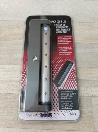 Lámpara LED con pilas