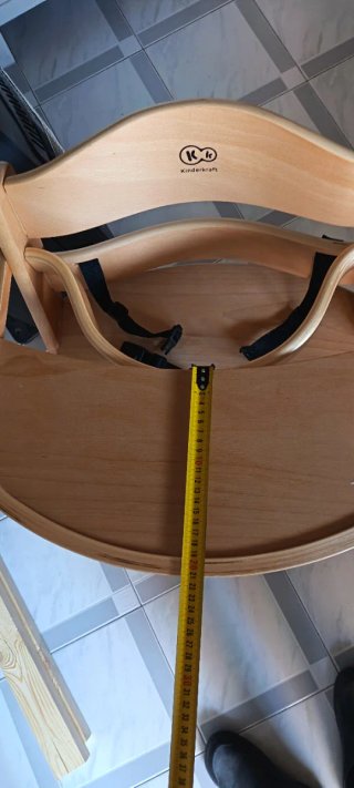 Trona Kinderkraft madera bebé