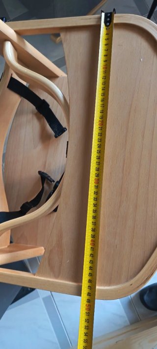 Trona Kinderkraft madera bebé
