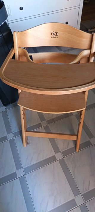 Trona Kinderkraft madera bebé