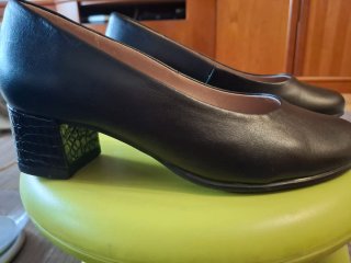 Zapatos de vestir Antea cuero negro